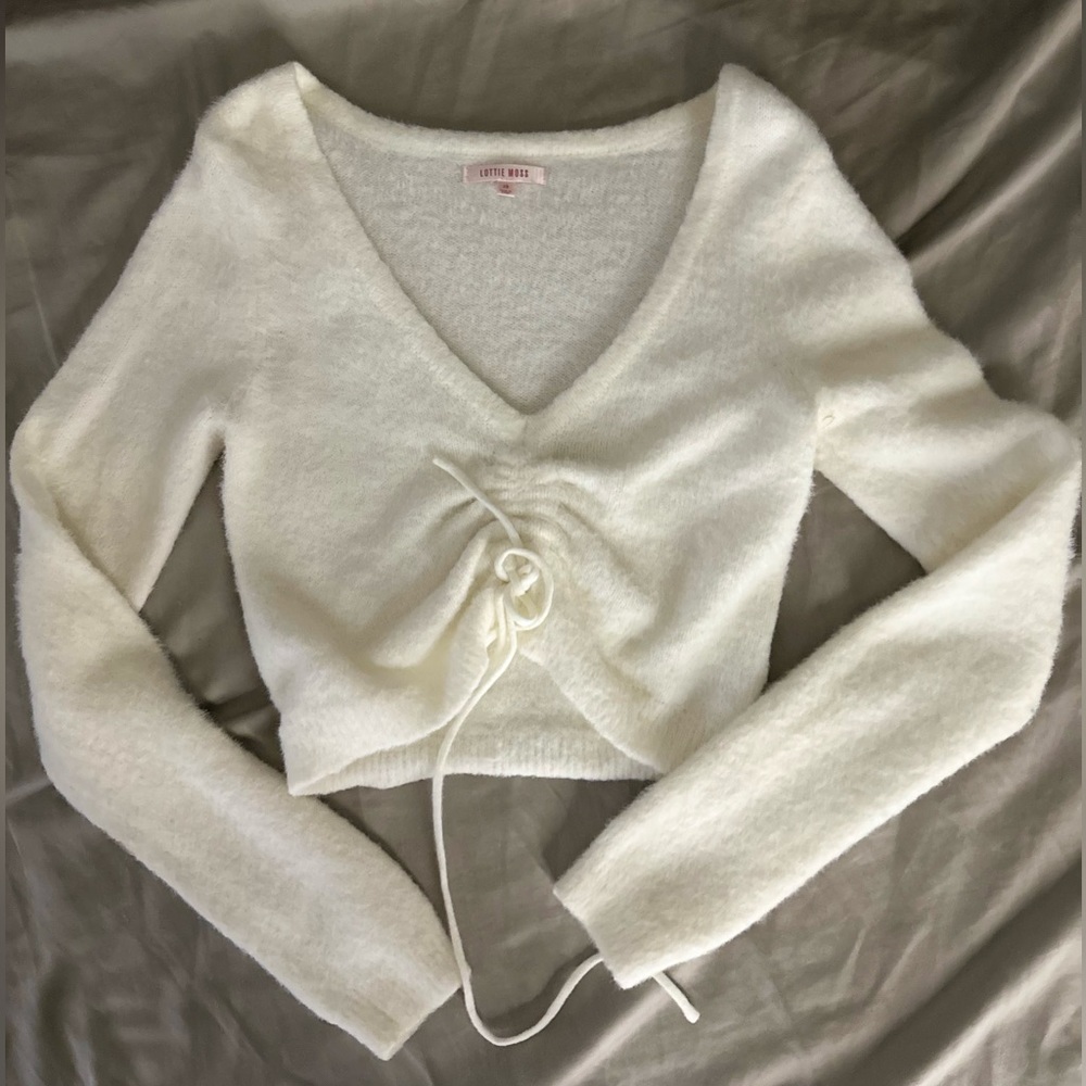 Lottie Moss Fuzzy Long Sleeve